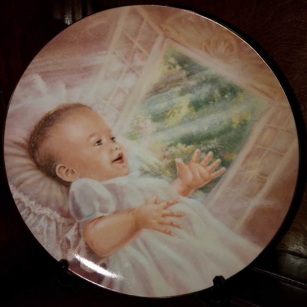Vintage Plate / Baby’s 1st Collectible / Avon